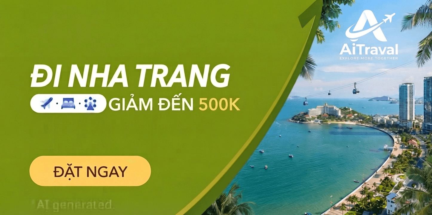 Banner tour Thái Lan giảm đến 500K